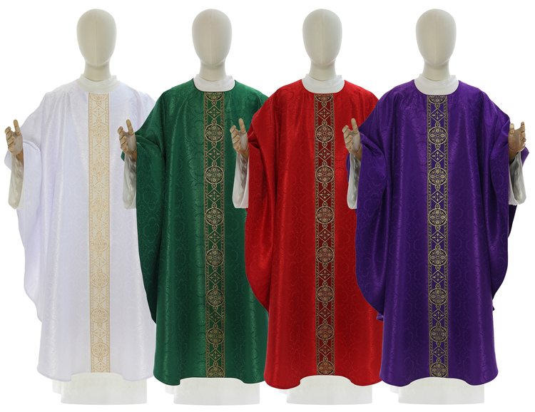 Set di casule gotiche - TUTTI I COLORI
