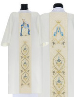 Marian Gothic Dalmatic "Mother of the Divine Providence" D428-K