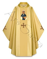 Gothic Chasuble "Saint Martin de Porres" 431-G63g