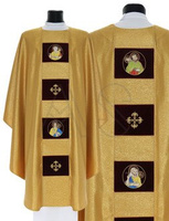 Gothic Chasuble "Saint Apostles" G698-AGC63