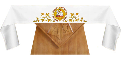 Tovaglia d'altare "Agnello" OBR-38