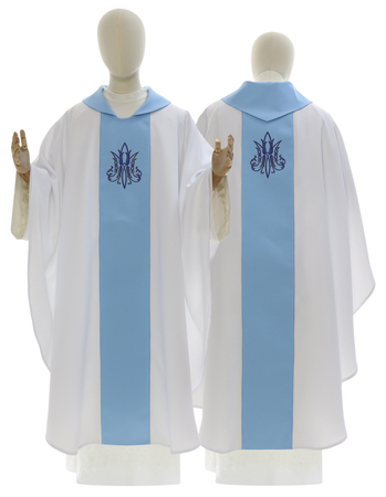 Marianische gotische Kasel 697-BN