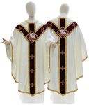 Casulla semigótica "Cordero de Dios" GY880-AKC26