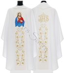Casulla gótica "Corazón de Jesús" 732-B