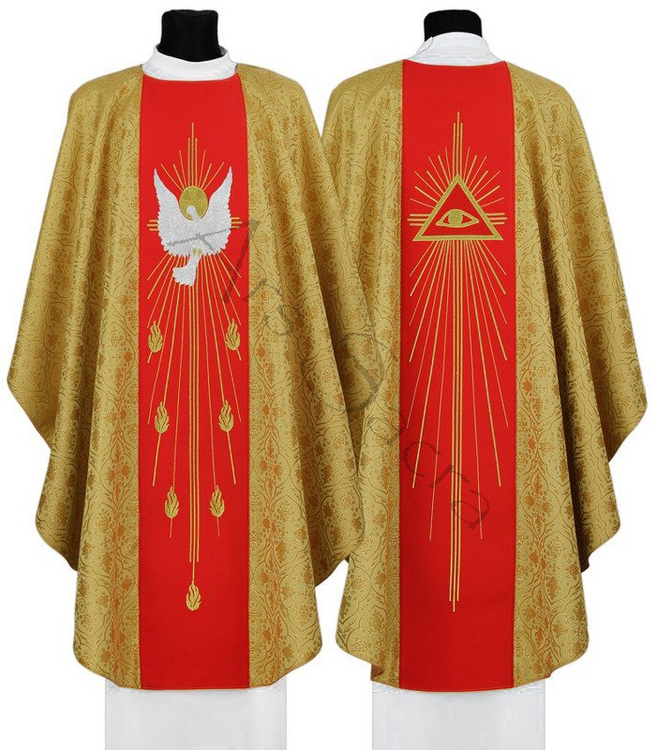 Casula gotica "Spirito Santo" G535-GC16