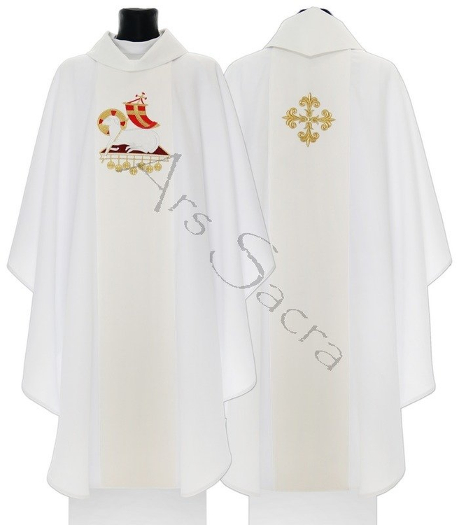 Casula gotica "Agnello" 601-ABg