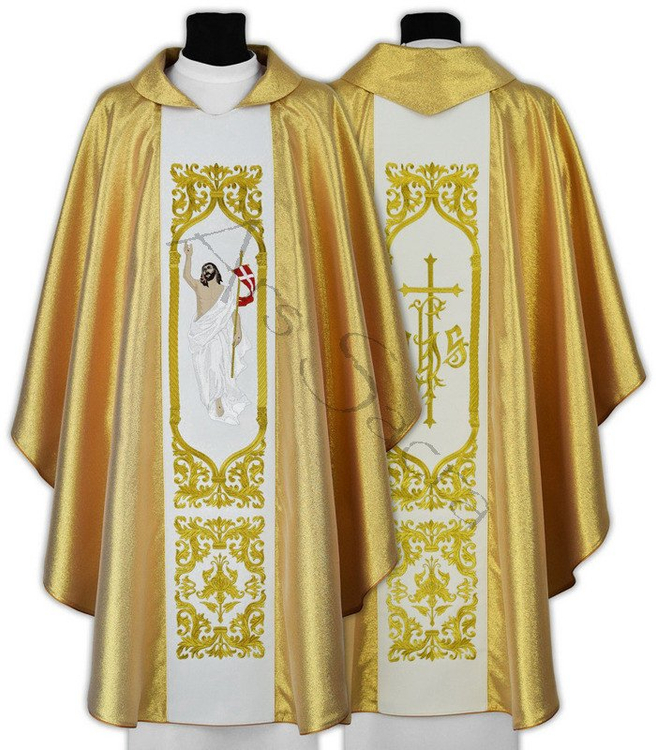 Casulla gótica "Jesús Resucita" 517-G
