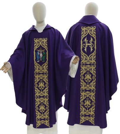 Gotische Kasel "Kreuzigung" 588-F