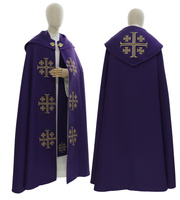 Gothic Cope "Jerusalem Crosses" K723-F