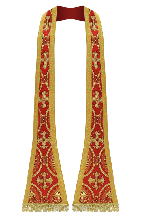 Seiden-Kasel "Passion und Auferstehung Jesu Christi" F820-C8