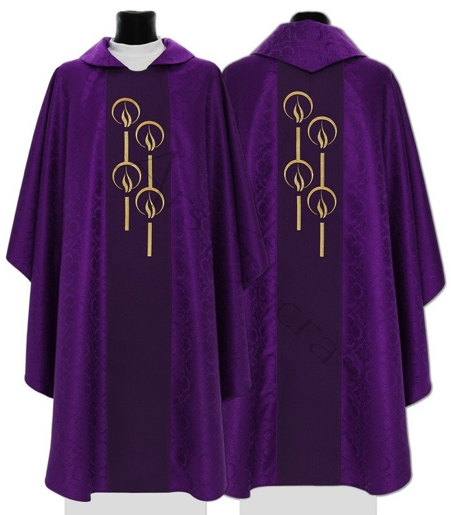 Gotische Kasel "Advent" 644-F25