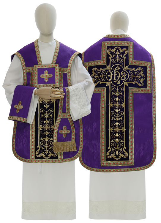 Roman chasuble Moire R941-A90