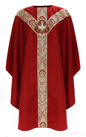 Casulla semigótica "Espíritu Santo" GY076