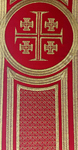 Casulla gótica "Cruces de Jerusalén" 914-25