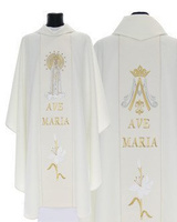 Gothic Chasuble "Our Lady of Fatima" 728-Kg