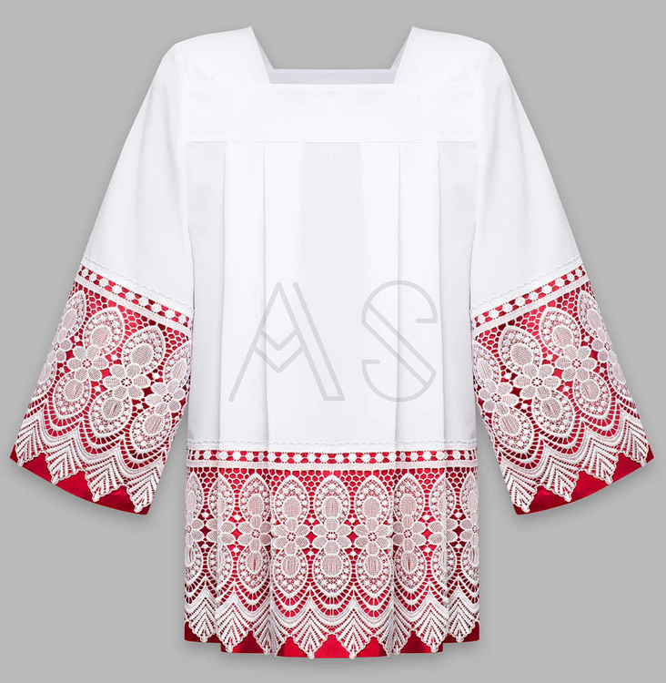 Surplice with red lining K21-C