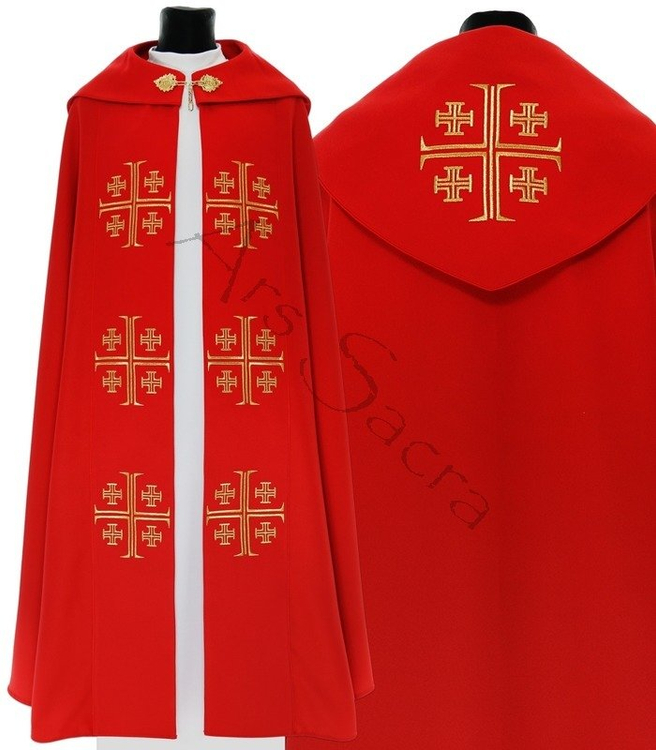 Piviale Gotico "Croci di Gerusalemme" K723-C