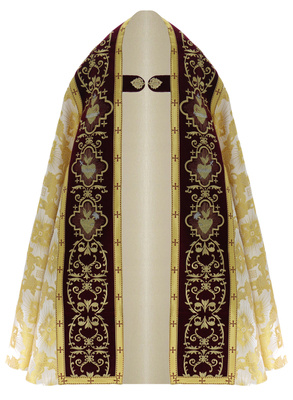 Römische Pluviale "Herz von Jesus, Maria, Josef" KT822-AKCC9