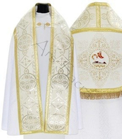 Capa pluvial romana "Cordero de Dios"