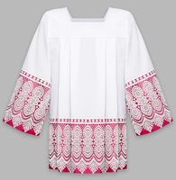 Sobrepelliz con forro púrpura K21-F