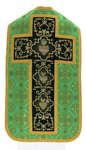 Casula romana "Cuore di Gesù, Maria, Giuseppe" R822-AZ8