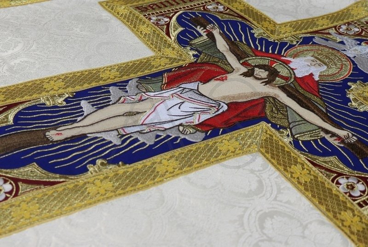 Chasuble romaine "Sainte Trinité" R778-K25