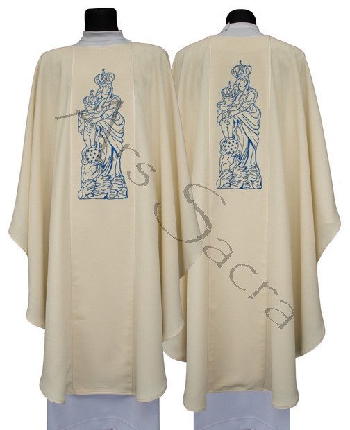 Chasuble gothique mariale  G608-K27