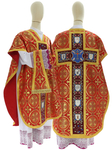 Seiden-Kasel "Passion und Auferstehung Jesu Christi" F820-C8