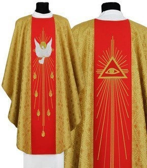 Chasuble gothique "Saint Esprit" G535-GC16