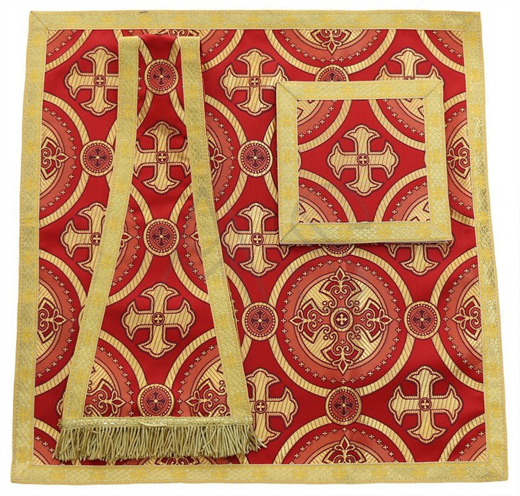 Seiden-Kasel "St. Philip Neri" F068-C8