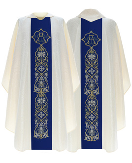 Marianische gotische Kasel 838-AKN25