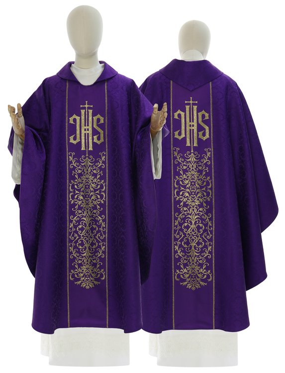 Chasuble gothique IHS 049-25