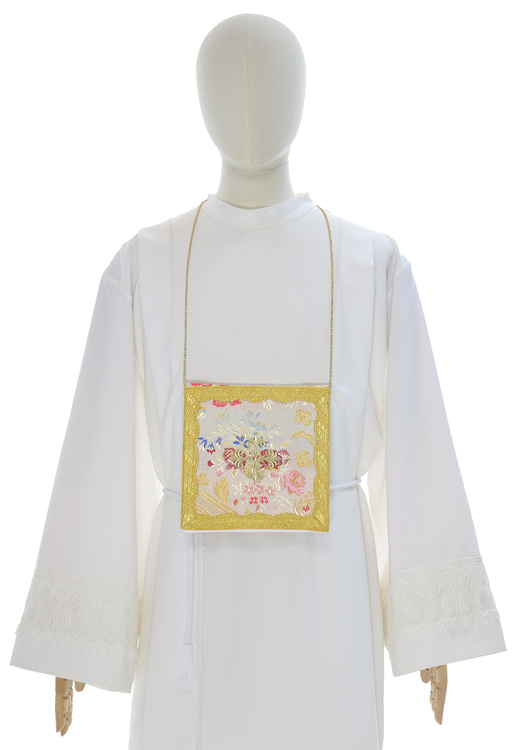 Bourse pour la Communion des malades avec cordon BURCH844