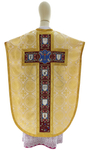 Silk chasuble "Passion and Resurrection of Jesus Christ" F820-K8