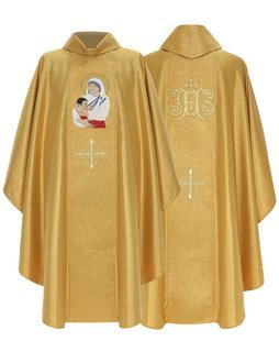 Gotische Kasel "St. Mutter Teresa von Kalkutta" 433-G63g