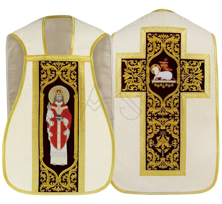 Römische Kasel "Christus der König" R467-F25