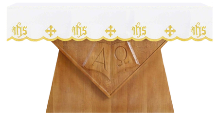 Tovaglia d'altare "IHS" OBR-46