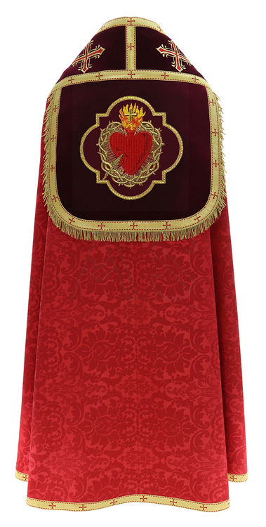 Piviale Romano "Cuore di Gesù"