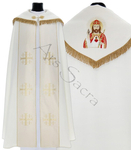 Capa pluvial gótica "Cristo Rey" K009-Kh5f
