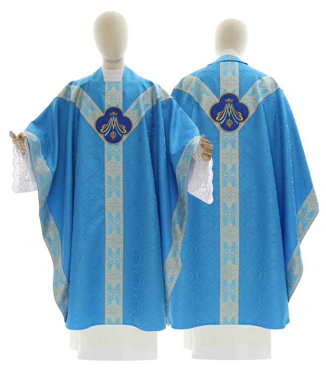 Marian Monastic Chasuble MXY214-N25