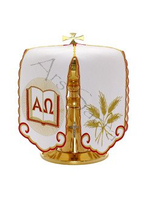 Voile de ciboire "Alfa & Omega" SP-02