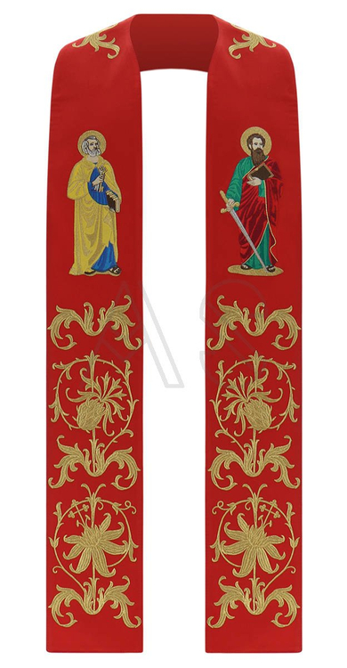 Gothic stole "The Apostles Peter and Paul" SH37-C