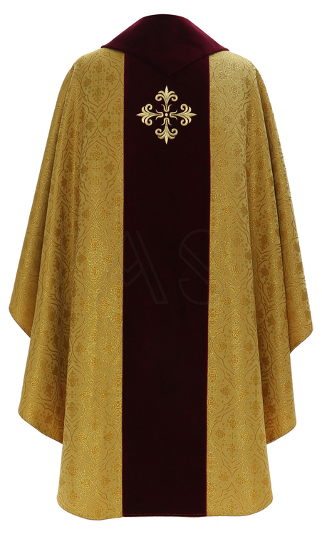 Casulla gótica "Cordero de Dios" 601-AGC16