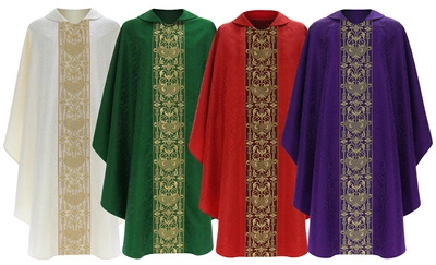 Ensemble de chasubles gothiques