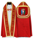 Capa pluvial romana "Crucifixión" KT579-AF25h6