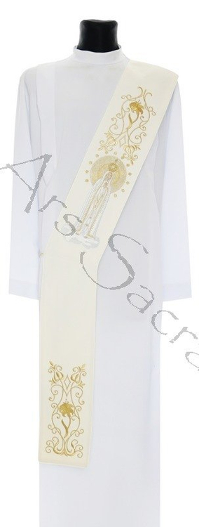 Stola diaconale "Nostra Signora di Fatima SD7-B