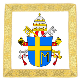 Palka "Stemma di Papa Giovanni Paolo II" PA-04-B