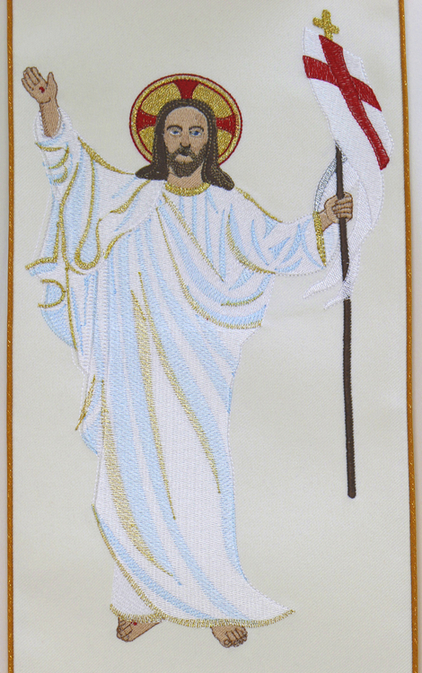 Casulla gótica "Jesús Resucita" 891-A25