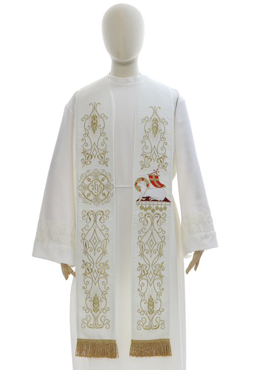 Estola gótica "Cordero de Dios" SH22-K
