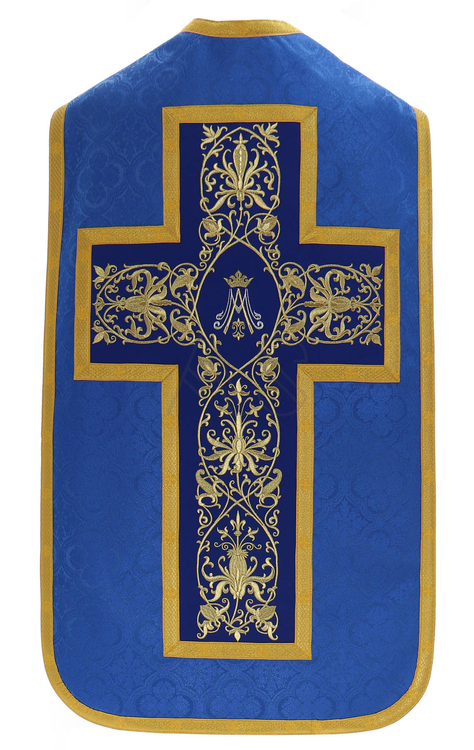 Casulla romana mariana R749-I25